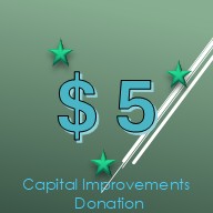 $5 with stars around it
