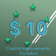 $10 with stars around it